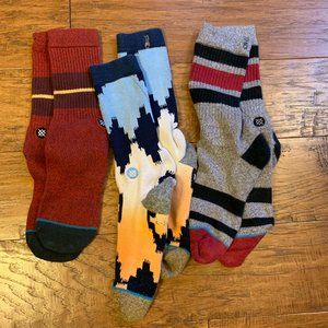 Stance Crew Socks (3 Pack) (Unisex)  (9-12)